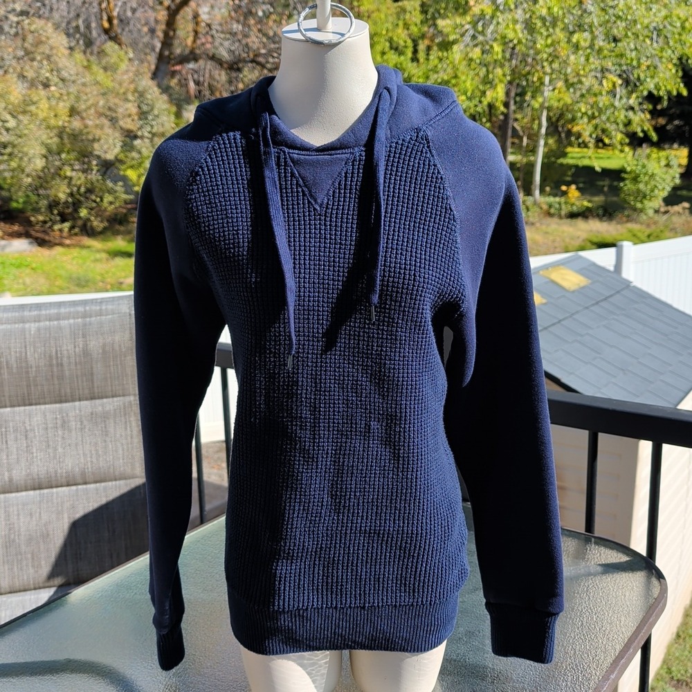 PX Clothing Women's Dark Blue Medium Pullover Hoodie Long sleeves